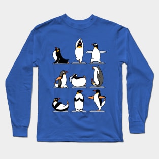 Penguin Yoga Long Sleeve T-Shirt